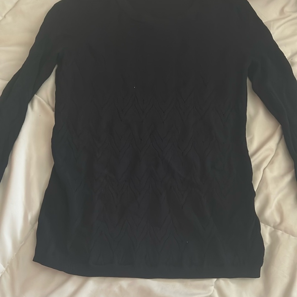 Louis Vuitton navy Cowl Neck Sweater